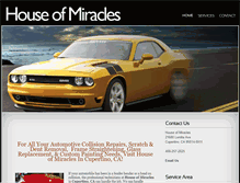 Tablet Screenshot of houseofmiraclestb.com